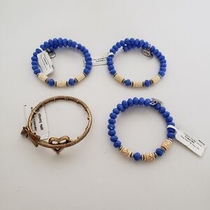 ALEX AND ANI Lot of 4 Bracelets